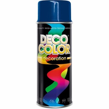 РАСПЫЛИТЕЛЬНАЯ КРАСКА DECO PAINT 400мл темно-синий