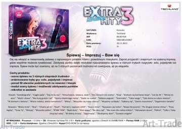 КАРАОКЕ ЭКСТРА ХИТЫ 3 ПК DVD ХИТ В ПОДАРОК