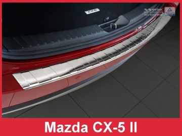 MAZDA CX-5 2-го поколения Накладка на задний бампер.