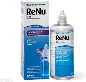 RENU MPS 360 ML Жидкость для линз ДЛЯ ЧУВСТВИТЕЛЬНЫХ ГЛАЗ