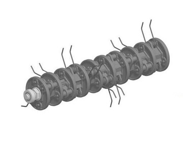 пружинный ролик к аэратору-скарификатору MTD 38VO