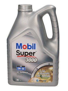 MOBIL SUPER 3000 XE OIL 5W30 5л /505.01 + БЕСПЛАТНО