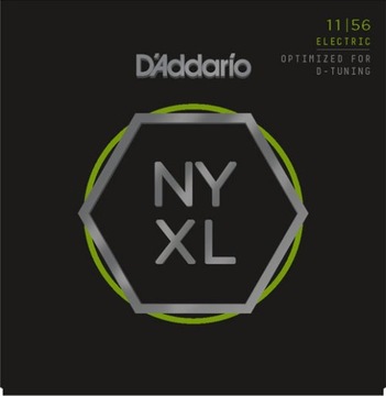 D'addario NYXL struny do gitary elektrycznej 11-56