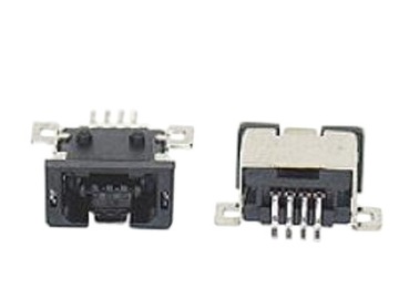 Розетка Mini USB A SMT (2 шт.) /0130-2