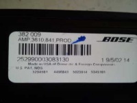 Усилитель аудио alfa fiat lancia thesis bose amp 3610841 оригинальный номер с Разборки, фото thumb