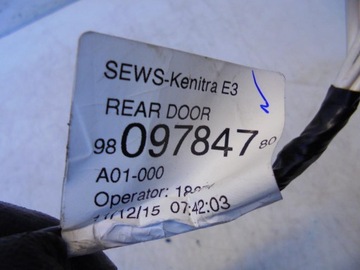 фото thumb №7, Жгут установка дверь левый зад citroen c4 cactus