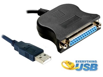 ПРОВЕРЕННЫЙ АДАПТЕР USB 2.0 НА LPT-МАМА 25 PIN