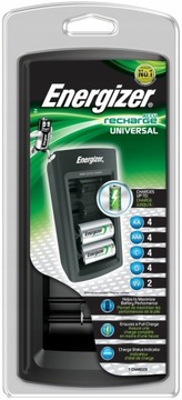 УНИВЕРСАЛЬНОЕ ЗАРЯДНОЕ УСТРОЙСТВО ENERGIZER R3 R6 R14 R20 9 В