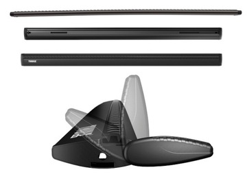 Комплект Thule Rapid System 753 WINGBAR черный