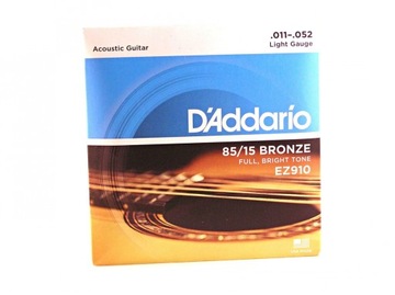 Акустическая гитара Daddario EZ910 11-52 струн + Kos