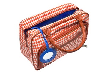 KOSMETYCZKA-TORBA 8034 DIAMOND ORANGE REED Nowość!