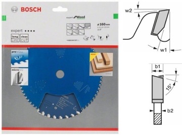 Bosch 2 608 644 017 ostrze do piły tarczowej 16 cm 1 szt.
