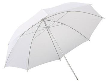 UMBRELLA 110см белый ПРОЗРАЧНЫЙ рассеиватель