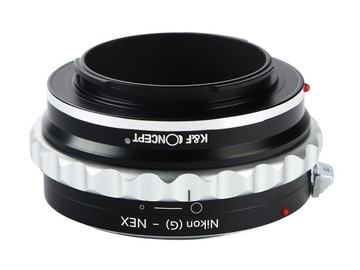 Переходник Sony NEX E-mount – диафрагма Nikon (G).