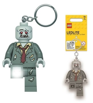 Брелок со светодиодной подсветкой LEGO ZOMBI LGL-KE135