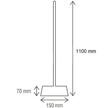 Шкипер ICE 150 мм, ядро ​​1,0 м MAAN