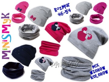 SET CAP + TUBA BEANIE Colors 48-51