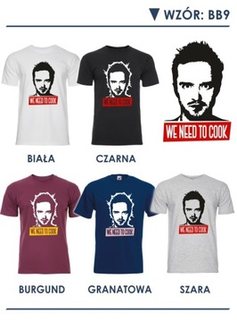 KOSZULKA T-SHIRT BREAKING BAD HEISENBERG PINKMAN S