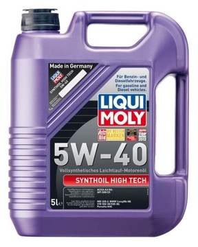 LIQUI MOLY SYNTHOIL HIGH TECH 5W40 5л. 1856 г.