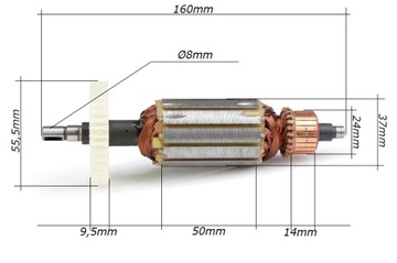 РОТОР ДЛЯ УНИВЕРСАЛЬНОЙ УШЛИФРОВКИ AG237 WEDGE