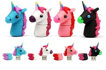 USB-НАКОПИТЕЛЬ 8 ГБ UNICORN PONY WHITE ВЫСОТА PL 24H