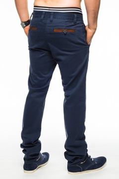 SPODNIE MĘSKIE CHINOSY VANKEL JEANS 605G - 106 L30