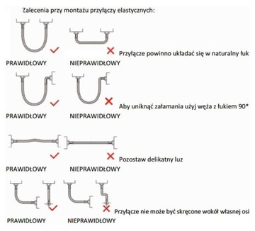 ПЛЕТЕНЫЙ ШЛАНГ N-N КОЛЕНО 3/8 x 1/2 дюйма 50 см