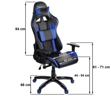 NOWOCZESNY ERGONOMICZNY FOTEL GAMINGOWY DLA GRACZA