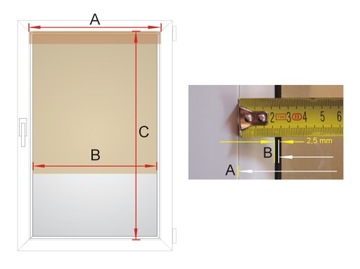 ВНУТРЕННИЕ КАССЕТНЫЕ РОЛЬСТАВНИ AL, размеры 49x150 A