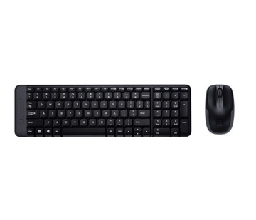 НАБОР БЕСПРОВОДНОЙ КЛАВИАТУРЫ И МЫШИ LOGITECH MK220