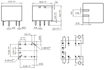 РЕЛЕ V23084-C2001-A303 = V23084-C2002-A403