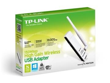 TP-LINK WN722N N150 СЕТЕВАЯ USB-КАРТА WIFI