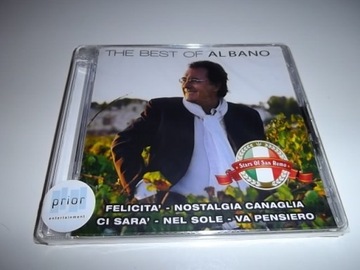 Al Bano The Best Of 1 CD CI SARA FELICITA LIBERTA STARS OF SAN REMO EDIT