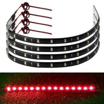 Światła dzienne, elastyczne taśmy LED 30cm 15SMD R