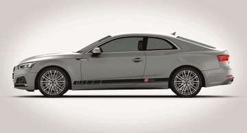 Наклейка, наклейки на AUDI A5 S-line GLOSS BLACK