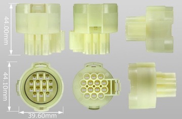 РАЗЪЕМ HM SOCKET 14 PIN ДЛЯ МОТОЦИКЛОВ SUMITOMO