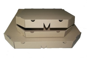 Картон Упаковка Коробки для ПИЦЦЫ PIZZY 24 GREY