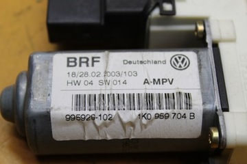 фото thumb №8, Моторчик стекло правые зад vw touran 1k0959704b