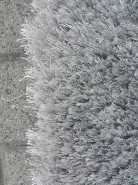 Ковер NEW SHAGGY 80x150 GLITTER SILVER NITH HIT!