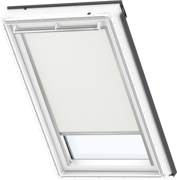 Рулонная штора VELUX DKL MK08 затемняющая 78x140 БЕЛАЯ