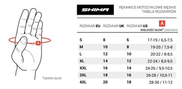 Мотоциклетные перчатки SHIMA STR-2 RED FLUO +Бесплатно