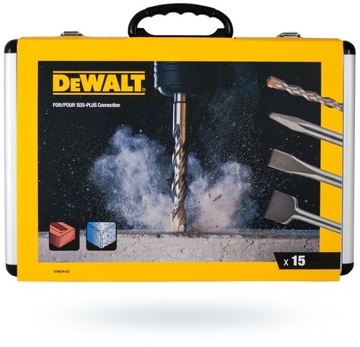 Ударная дрель DeWalt D25333K 950Вт 3.5j SDS+ 15шт