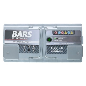 Akumulator BARS PLATINUM 12V 110Ah 1000A (EN)