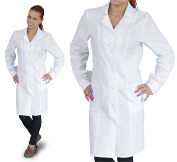 FARTUCH LABORATORYJNY 100% BAWEŁNA roz.XXL