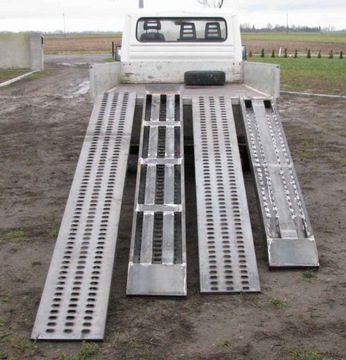 RYNNA Blacha aluminiowa Lohr 750 Panel Najazd Trap