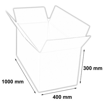 PUDEŁKO KARTON 1000x400x300 PUDŁO PALETOWE 5W