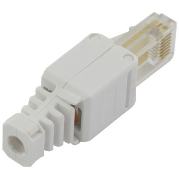 Модульная вилка RJ45 8p8c самоблокирующаяся кат.5e