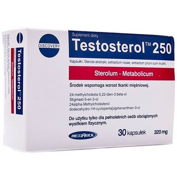 MEGABOL TESTOSTEROL + BIOSTEROL JAK STERYDY ANABOL