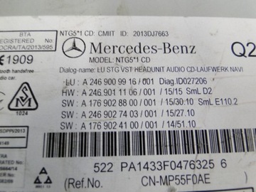 фото thumb №10, Mercedes 246 монітор a2469007314 радіо a2469009916