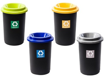 Набор бункеров для сегрегации Eco -Bast 50L - 4 штук